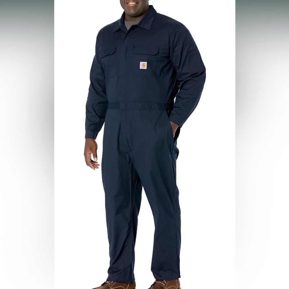 Carhartt mens Rugged Flex® Canvas Coverall New With Tags Size 4XL Tall